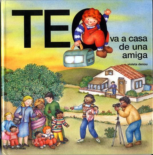 Teo va a casa de una amiga - Violeta Denou - ebook