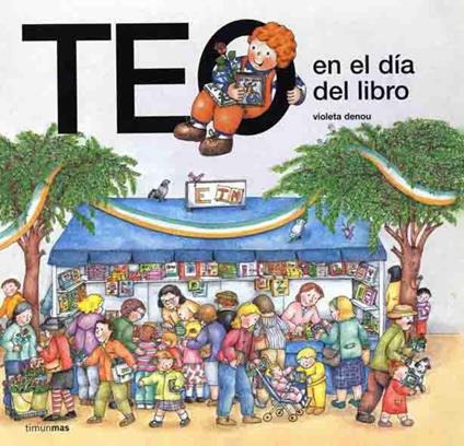 Teo en el día del libro - Violeta Denou - ebook