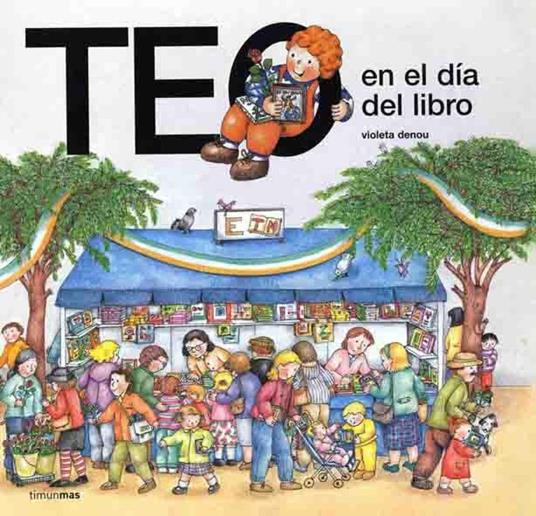 Teo en el día del libro - Violeta Denou - ebook