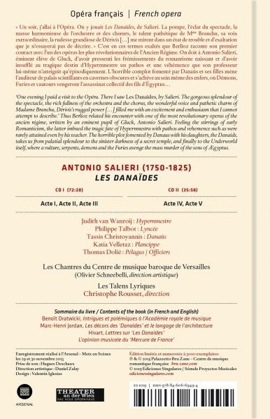 Les Danaïdes - CD Audio di Antonio Salieri - 2