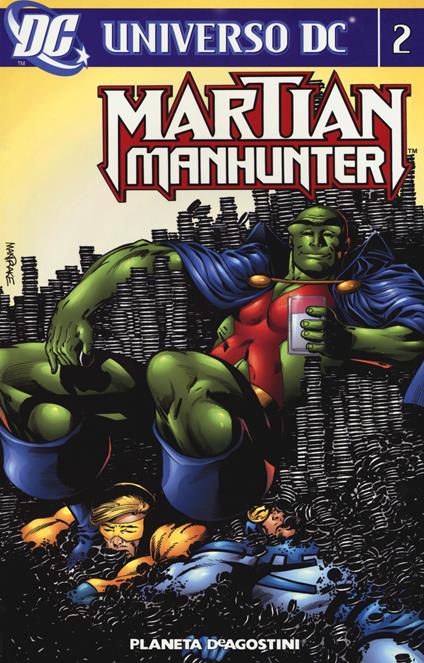 Martian manhunter. Vol. 2 - John Ostrander,Tom Mandrake - copertina