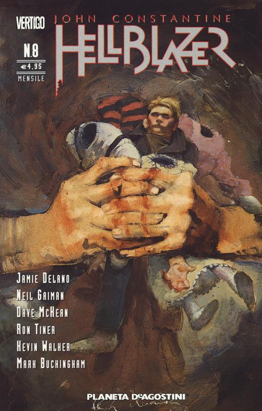 John Constantine. Hellblazer. Vol. 8 - copertina