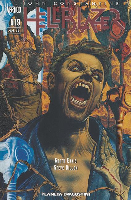 John Constantine. Hellblazer. Vol. 19 - Garth Ennis,Steve Dillon - copertina