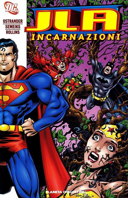 Incarnazioni. JLA - John Ostrander - copertina