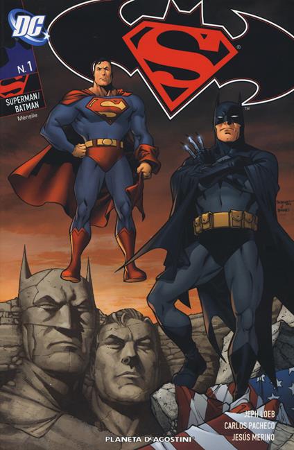 Superman Batman. Vol. 1 - Jeph Loeb,Carlos Pacheco,Jesus Merino - copertina