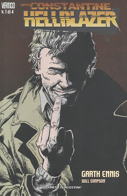 Hellblazer - Garth Ennis - copertina