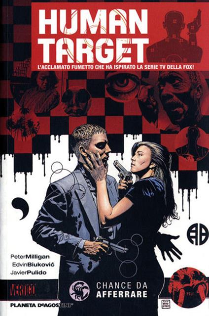 Chance da afferrare. Human target - Peter Milligan - copertina