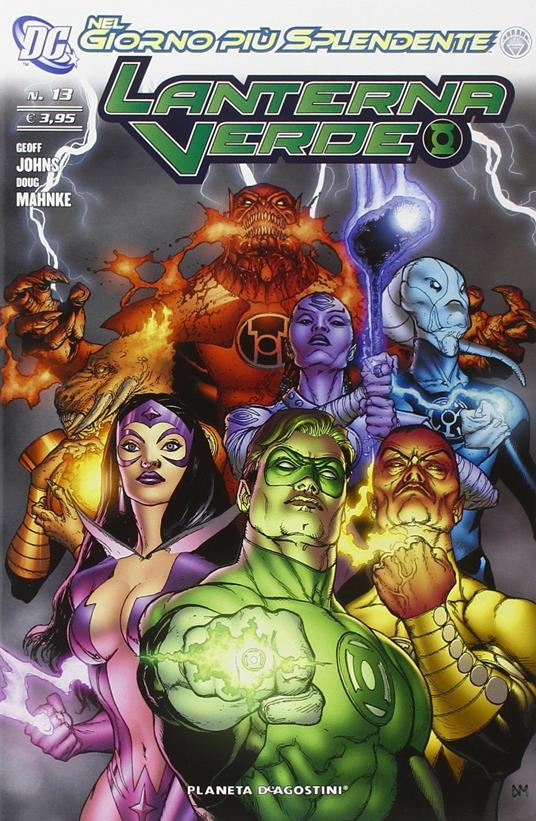 Lanterna verde. Vol. 13 - Geoff Johns,Doug Mahnke - copertina