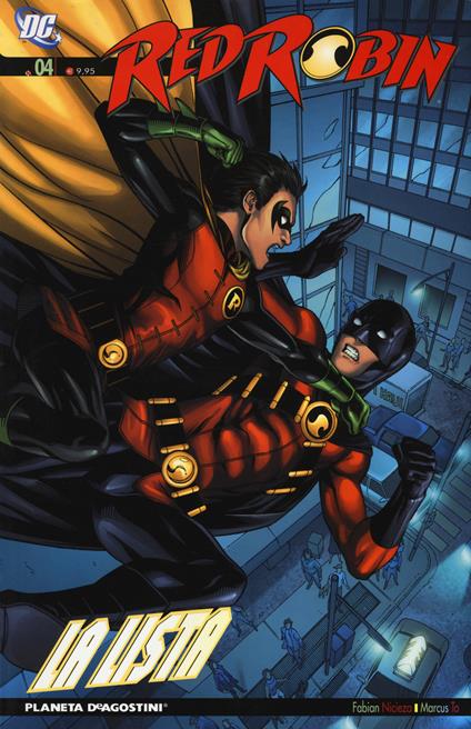La lista. Red Robin. Vol. 4 - copertina