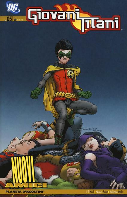 Giovani titani. Vol. 2 - Scott Lobdell,Brett Booth,Fabian Nicieza - copertina