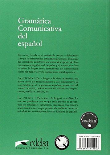 Gramatica comunicativa del espanol: Tomo 1 - 2