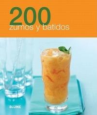 200 Recetas Zumos y Batidos - cover