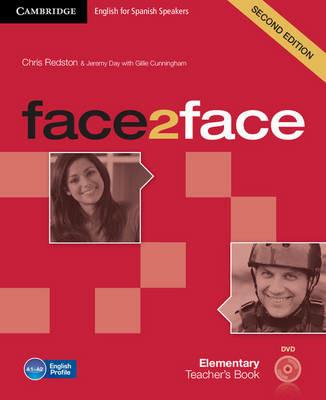 face2face for Spanish Speakers Elementary Teacher's Book with DVD-ROM - Chris Redston,Jeremy Day - cover