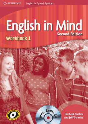 English in Mind for Spanish Speakers Level 1 Workbook with Audio CD - Herbert Puchta,Jeff Stranks - cover