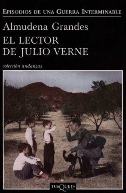 El lector de Julio Verne - Almudena Grandes - copertina