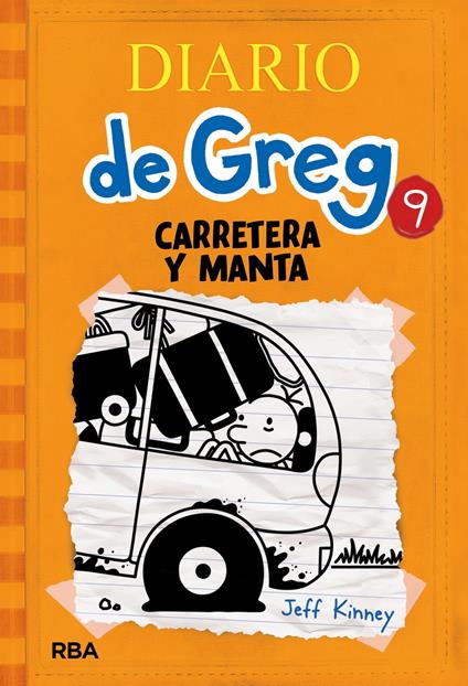Diario de Greg 9 - Carretera y manta - Jeff Kinney,Esteban Morán - ebook