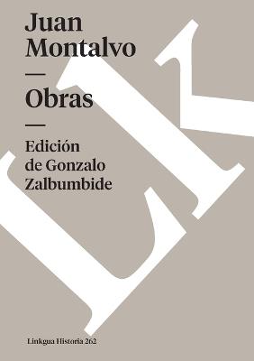Obras - Juan Montalvo - cover