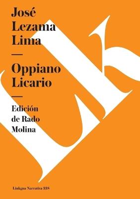 Oppiano Licario - José Lezama Lima - cover