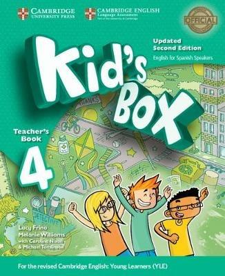 Kid's Box Level 4 Teacher's Book Updated English for Spanish Speakers - Lucy Frino,Melanie Williams - cover