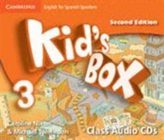 Kid's Box Level 3 Class Audio CDs (4) English for Spanish Speakers - Caroline Nixon,Michael Tomlinson - cover