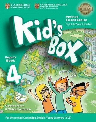 Kid's Box Level 4 Pupil's Book Updated English for Spanish Speakers - Caroline Nixon,Michael Tomlinson - cover