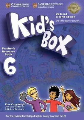 Kid's Box Level 6 Teacher's Resource Book with Audio CDs (2) Updated English for Spanish Speakers - Kate Cory-Wright - cover