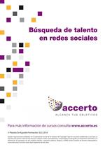 Búsqueda de talento en las redes sociales