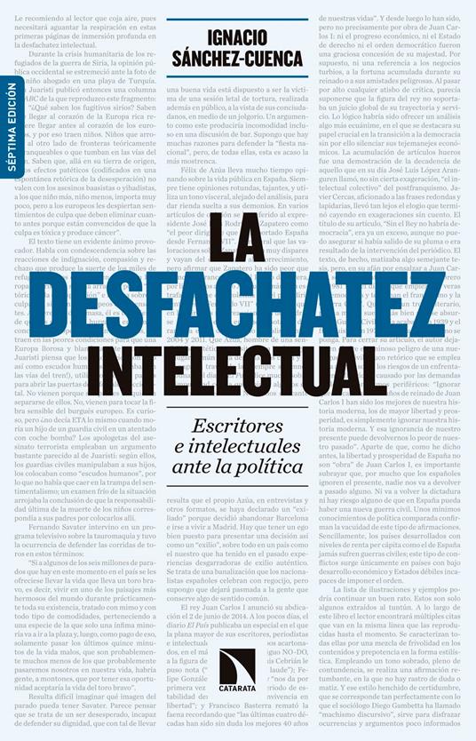 La desfachatez intelectual