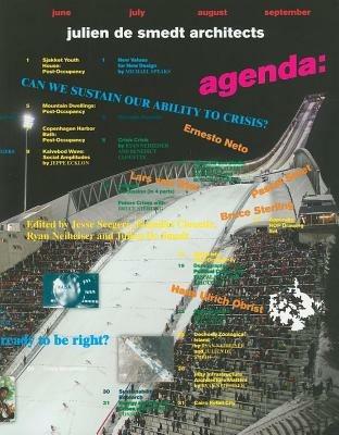 Agenda. JDS architects. Can we sustain our ability to crisis? - Julien De Smedt - copertina