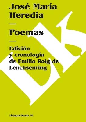Poemas - Jos? Mar?a Heredia - cover