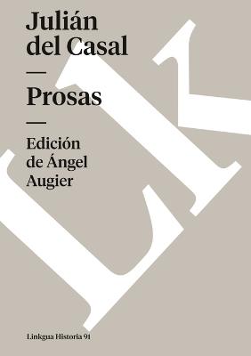 Prosas - Juli?n del Casal - cover