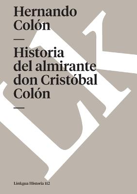 Historia del almirante - Hernando Colón - cover