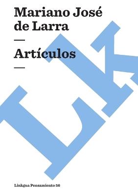 Art?culos - Mariano Jos? de Larra - cover