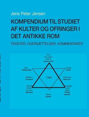 Kompendium til studiet af kulter og ofringer i det antikke Rom: Tekster, oversættelser, kommentarer - Jens Peter Jensen - cover