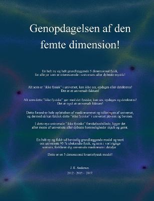 Genopdagelsen af den femte dimension! - J E Andersen - cover