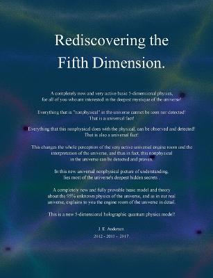 Rediscovering the Fifth dimension - Jan Edvin Andersen - cover