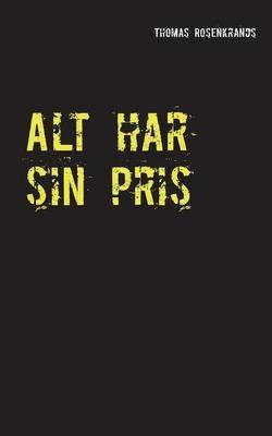 Alt har sin pris - Thomas Rosenkrands - cover