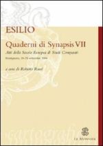 Quaderni di Synapsis. Vol. 7: L'esilio.