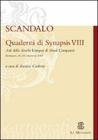 Quaderni di Synapsis. Vol. 8: Scandalo - copertina