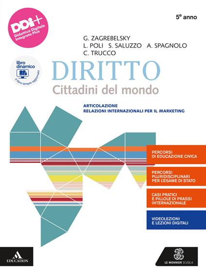  Diritto RIM. Cittadini del mondo. Per il 5° anno degli Ist. tecnici e professionali. Con e-book. Con espansione online