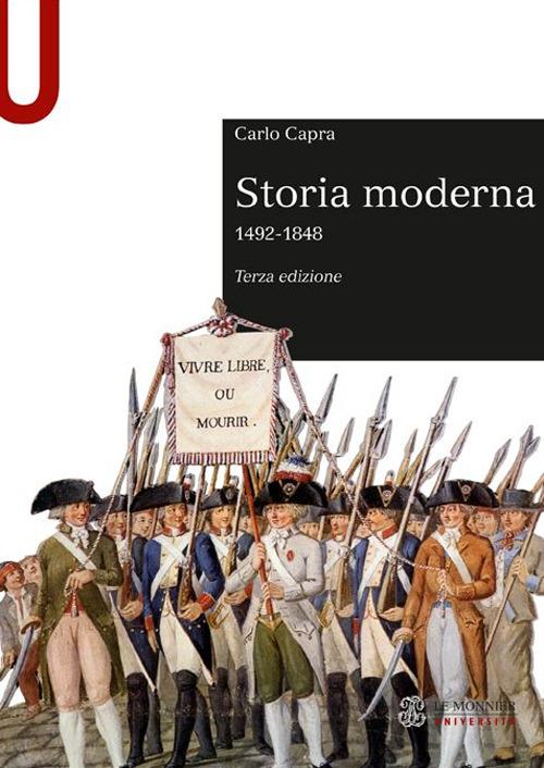 Storia moderna 1492-1848 - Carlo Capra - copertina