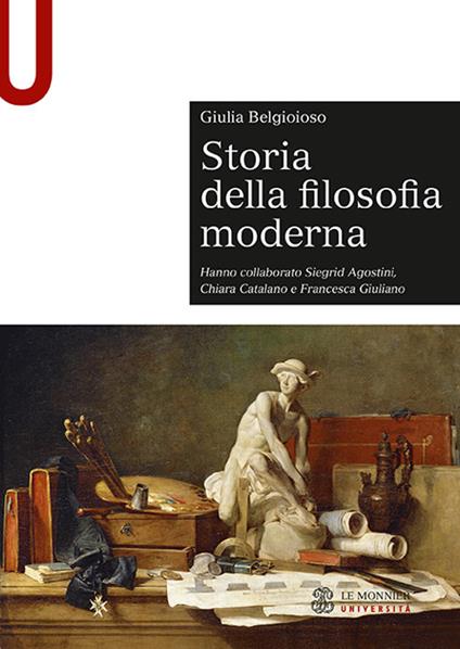 Storia della filosofia moderna - Giulia Belgioioso - copertina