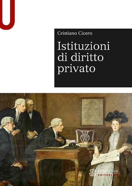 Istituzioni di diritto privato - Cristiano Cicero - copertina