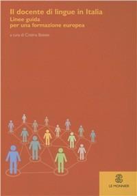 Il docente di lingue in Italia. Linee guida per una formazione europea - copertina
