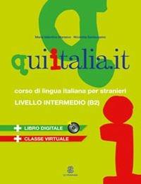 Qui Italia.it. Corso di lingua italiana per stranieri. Livello B2. Guida per l'insegnante. CD Audio formato MP3. Con DVD-ROM - M. Valentina Marasco,Nicoletta Santeusanio - copertina