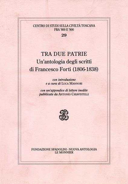 Antologia di scritti di Francesco Forti - copertina