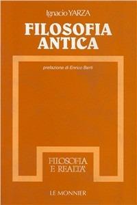 Filosofia antica - Ignacio Yarza de la Sierra - copertina