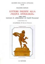 Lettere inedite alla «Nuova Antologia»