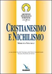 Archivio teologico torinese (2004). Vol. 1 - copertina