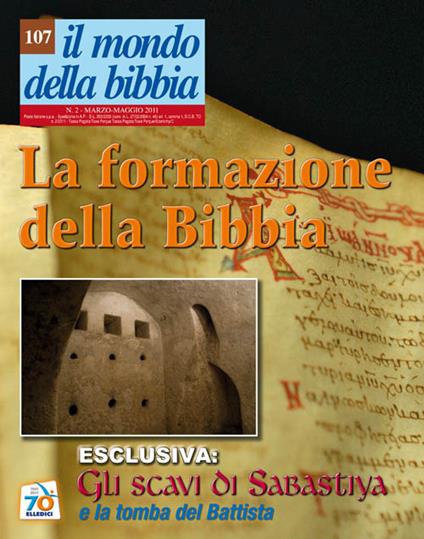 Il mondo della Bibbia (2011). Vol. 2: La formazione della Bibbia - copertina